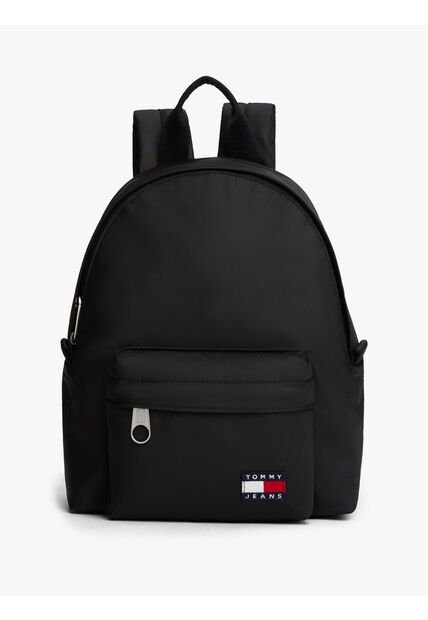 Morral Negro Con Inscripción Tommy Hilfiger