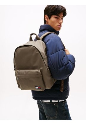 Morral Marrón Essential Con Logo Tommy Hilfiger