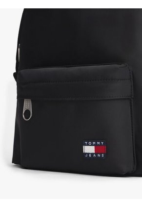Morral Negro Con Inscripción Tommy Hilfiger