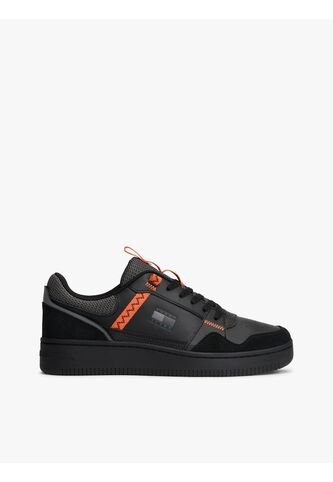 Tenis Negro Retro Basket Tommy Hilfiger Tommy Hilfiger