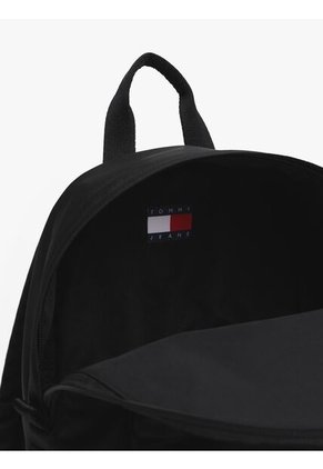 Morral Negro Con Inscripción Tommy Hilfiger