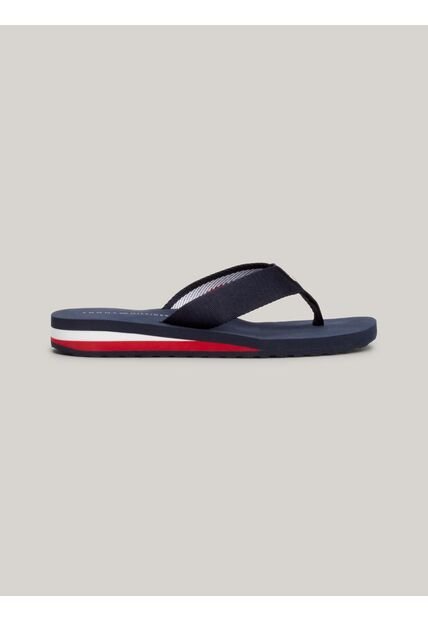 Sandalias Multicolor Signature Con Cuña Tommy Hilfiger