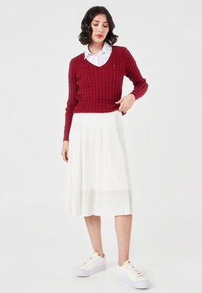 Saco Vinotinto Tommy Hilfiger