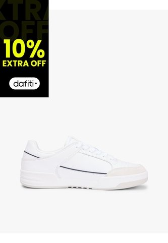 Tenis Blanco Cupsole De Cuero Tommy Hilfiger Tommy Hilfiger