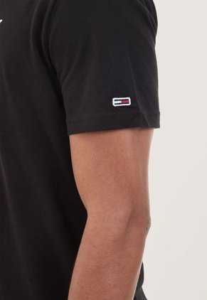 Camiseta Negro-Blanco Tommy Jeans