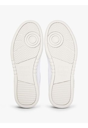 Tenis Blanco Cupsole De Cuero Tommy Hilfiger