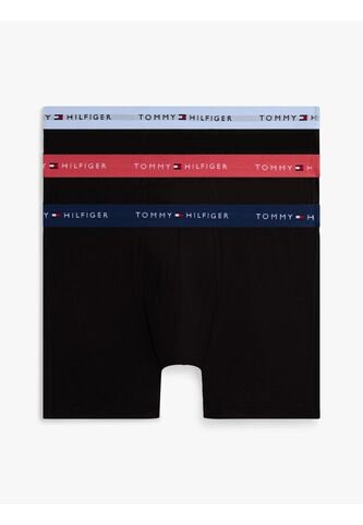 Pack Negro De 3 Calzoncillos Bóxer Essential Con Logo Tommy Hilfiger Tommy Hilfiger