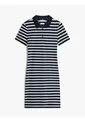 Vestido Azul Tipo Polo 1985 De Corte Slim Tommy Hilfiger de Tommy Hilfiger