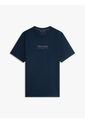 Camiseta Azul De Cuello Redondo Con Logo Tommy Hilfiger de Tommy Hilfiger