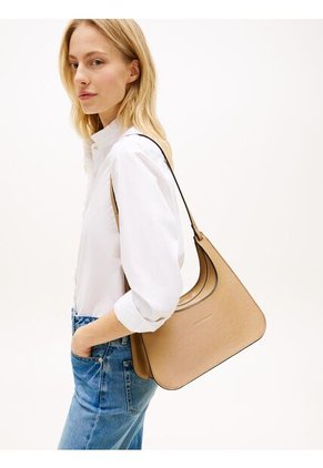 Bolso Beige Para Hombro TH Modern Tommy Hilfiger