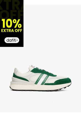 Tenis Verde Color Block Estilo Running Tommy Hilfiger Tommy Hilfiger
