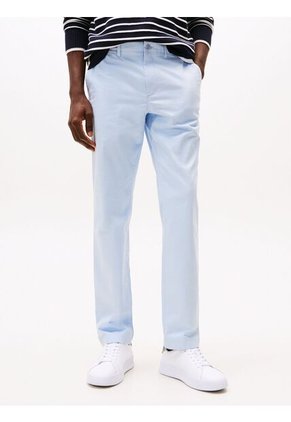 Pantalón Celeste Chino Denton Con Pierna Recta Tommy Hilfiger