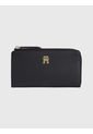 Cartera Mediana Con Logo Mujer Negro Tommy Hilfiger de Tommy Hilfiger