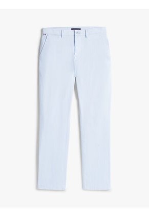 Pantalón Celeste Chino Denton Con Pierna Recta Tommy Hilfiger