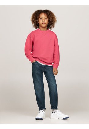 Saco Rosa Timeless Con Logo Para Niño Tommy Hilfiger