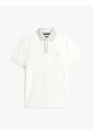 Polo Blanco De Corte Regular Con Logo Tommy Hilfiger de Tommy Hilfiger