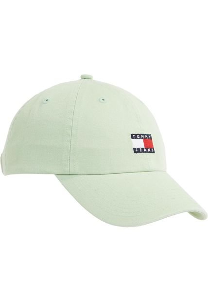 Gorra Verde Heritage Con Logo Tommy Hilfiger