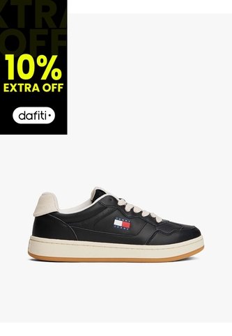 Tenis Negro Archive De Cuero Tommy Hilfiger Tommy Hilfiger