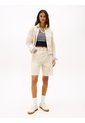 Bermudas Beige Amplias De Talle Alto Tommy Jeans de Tommy Hilfiger