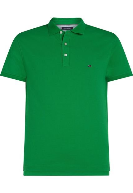 Polo Verde Slim 1985 Tommy Hilfiger