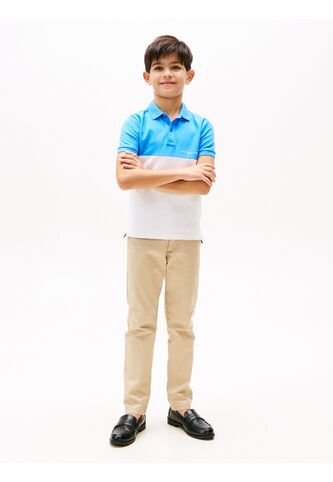 Polo Con Diseño Colorblock Con Logo Tommy Hilfiger Tommy Hilfiger