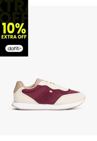 Tenis Multicolor De Ante Con Monograma TH Tommy Hilfiger Tommy Hilfiger