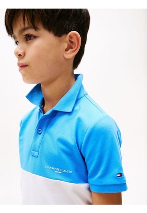 Polo Con Diseño Colorblock Con Logo Tommy Hilfiger