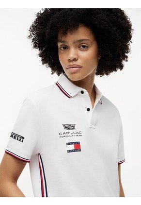 Polo Blanco TH X Cadillac Formula 1® Team Tommy Hilfiger