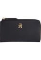 Cartera Mediana Con Logo Mujer Negro Tommy Hilfiger de Tommy Hilfiger
