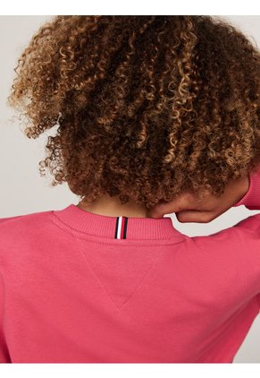 Saco Rosa Timeless Con Logo Para Niño Tommy Hilfiger