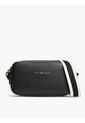 Bolso Negro Cruzado Essential Con Logo En Bajo Relieve Tommy Hilfiger de Tommy Hilfiger