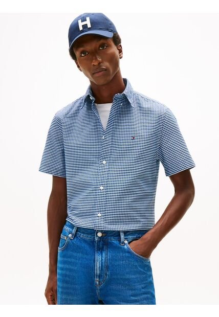 Camisa Multicolor Heritage Oxford De Cuadros Gingham Tommy Hilfiger
