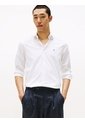Camisa Blanca Flex Poplin De Corte Slim Tommy Hilfiger de Tommy Hilfiger