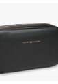 Bolso Negro Cruzado Essential Con Logo En Bajo Relieve Tommy Hilfiger de Tommy Hilfiger
