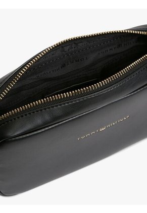 Bolso Negro Cruzado Essential Con Logo En Bajo Relieve Tommy Hilfiger