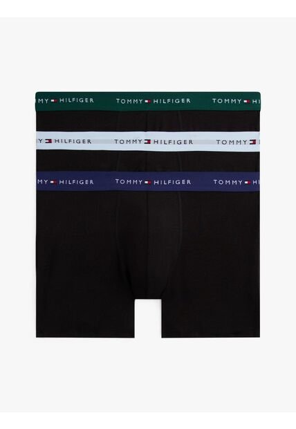 Pack Multicolor De 3 Calzoncillos Bóxer Essential Con Logo Tommy Hilfiger