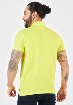 Camiseta Polo Amarillo Tommy Hilfiger
