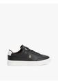 Tenis Negro En Cuero Con Monograma TH Tommy Hilfiger de Tommy Hilfiger