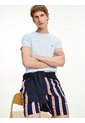 Camiseta Celeste De Cuello Redondo Y Corte Extra Slim Tommy Hilfiger de Tommy Hilfiger