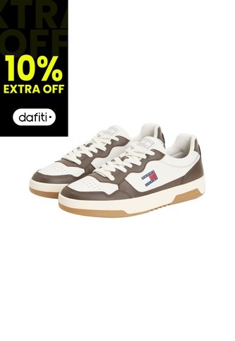 Tenis Multicolor De Cuero Color Block Tommy Hilfiger Tommy Hilfiger