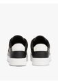 Tenis Negro En Cuero Con Monograma TH Tommy Hilfiger de Tommy Hilfiger