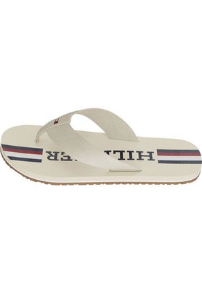 Sandalias Con Logo Hombre Blanco Tommy Hilfiger