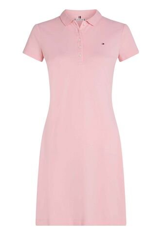 Vestido Rosa Tipo Polo De Corte Slim Tommy Hilfiger Tommy Hilfiger