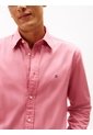 Camisa Rosada TH Flex Regular De Popelín Tommy Hilfiger de Tommy Hilfiger