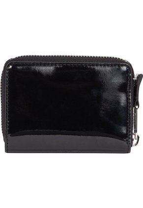 Cartera Pequeña Acharolada Con Logo Mujer Negro Tommy Hilfiger