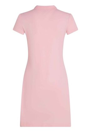Vestido Rosa Tipo Polo De Corte Slim Tommy Hilfiger