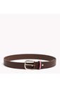 Cinturon Café De Cuero Para Hombre Tommy Hilfiger de Tommy Hilfiger