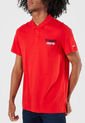 Camiseta Polo Rojo-Azul-Blanco Tommy Jeans de Tommy Hilfiger