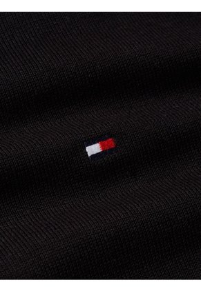 Saco Negro Essential Con Cuello V Tommy Hilfiger