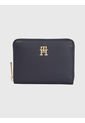 Billetera Azul Iconic Mediana Con Cierre Para Mujer Tommy Hilfiger de Tommy Hilfiger